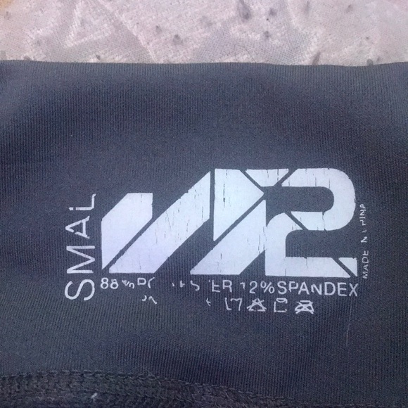 spandex high rise tights - Picture 4 of 5